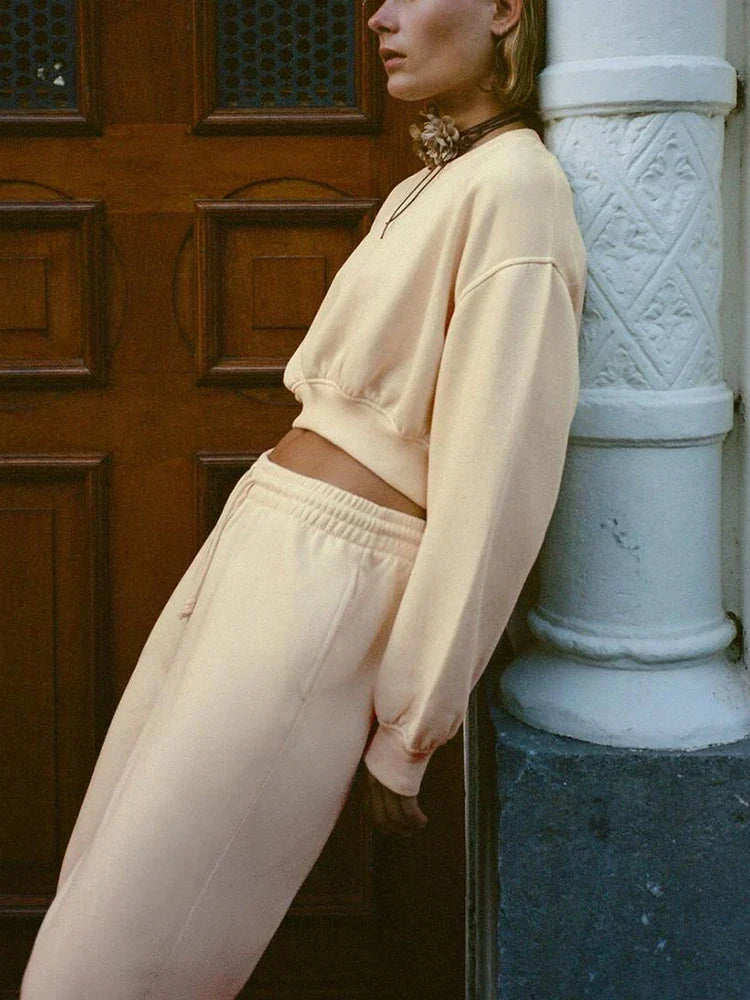Merel | Zweiteiliges Crop-Top-Set