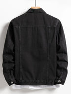 Regan | Geknöpfte Jeansjacke