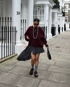 Tess | Burgundy Sweater