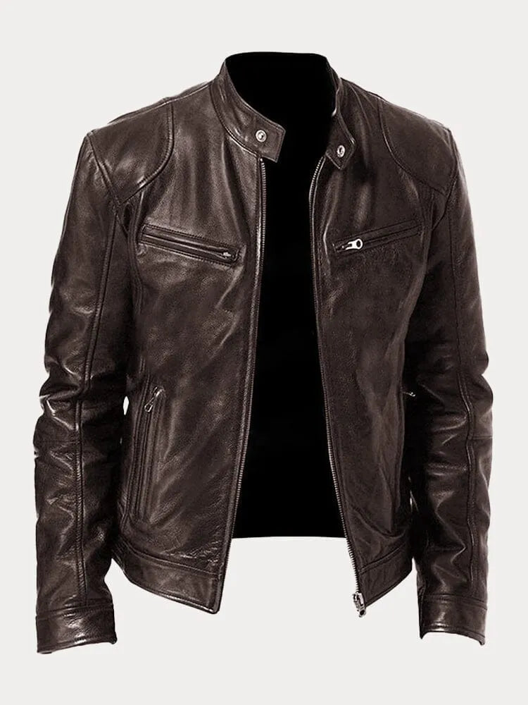 RINO | Trendige Kunstlederjacke