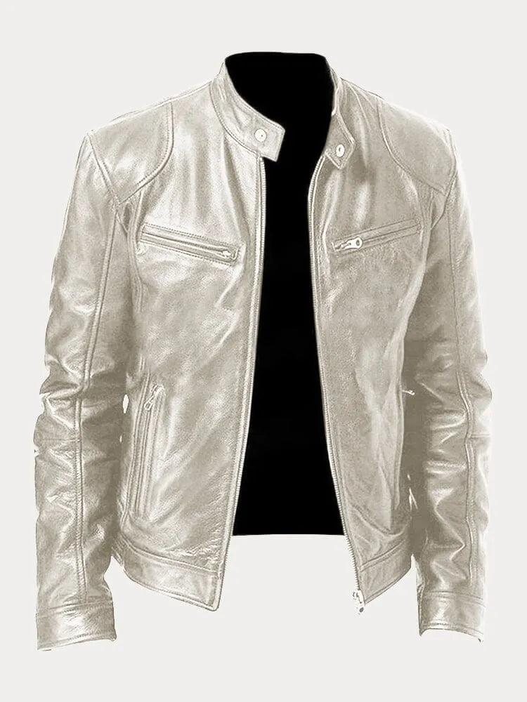 RINO | Trendige Kunstlederjacke