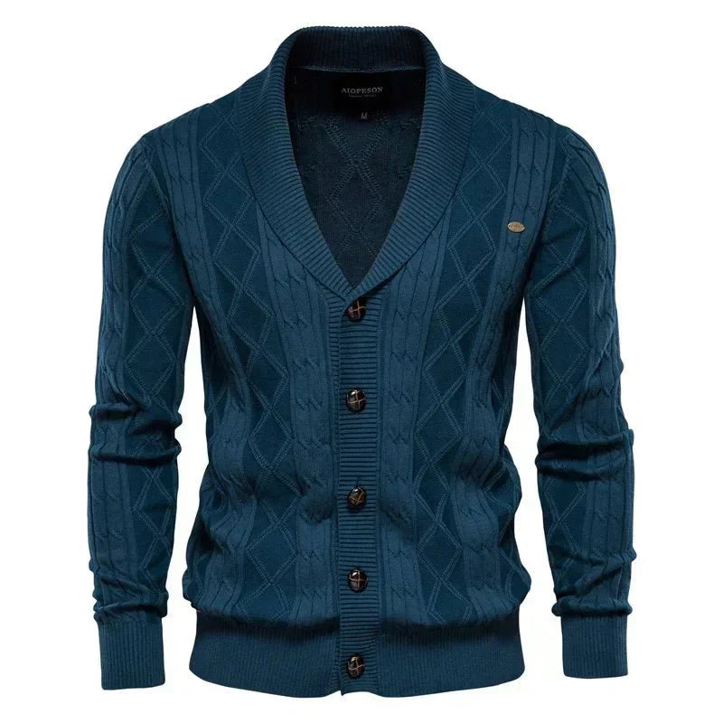Waldemar | Herren Cardigan mit Knopfleiste