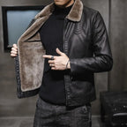 Tobias | Elegante Kunstlederjacke