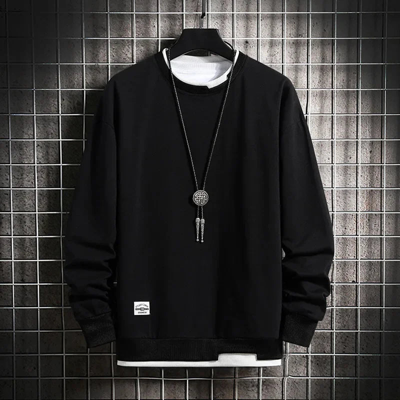 Marvin | Pullover mit Rundhalsausschnitt