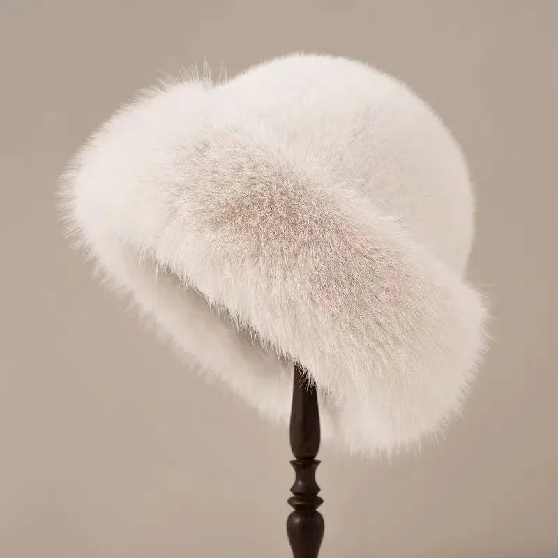Marcella | Flauschiger Pelz-Winterhut