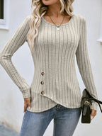 Eveline | Schicker Pullover mit Rundhalsausschnitt