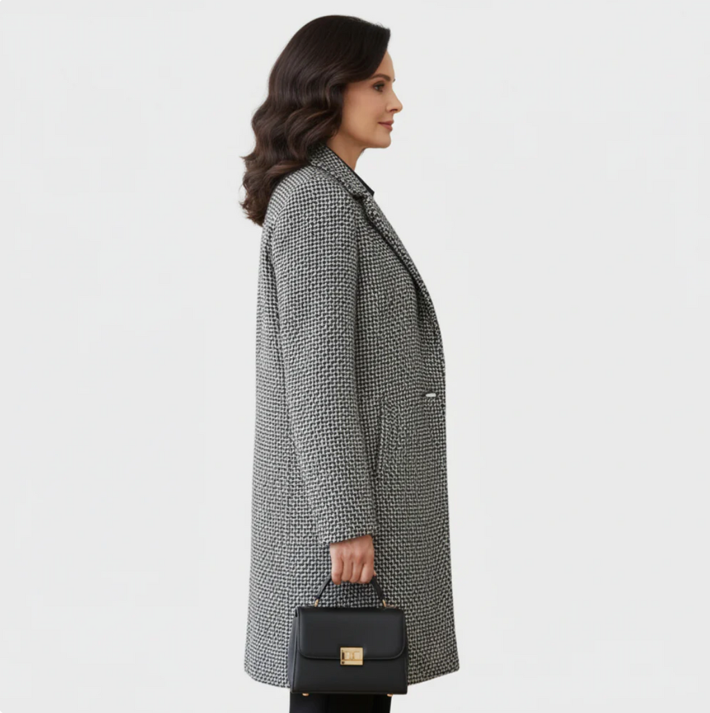 Wendy™ | Langer Stoffmantel