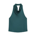 Elara | Elegantes Satin-Halter-Top