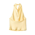 Elara | Elegantes Satin-Halter-Top