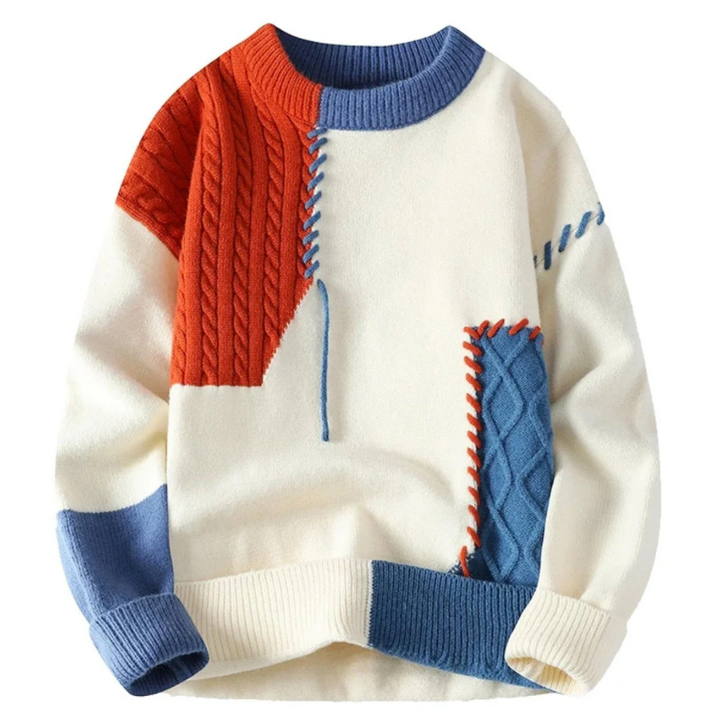 Brunetta | Colorful Patchwork Sweater