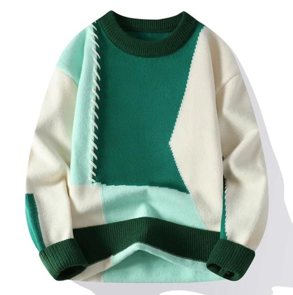 Brunetta | Colorful Patchwork Sweater
