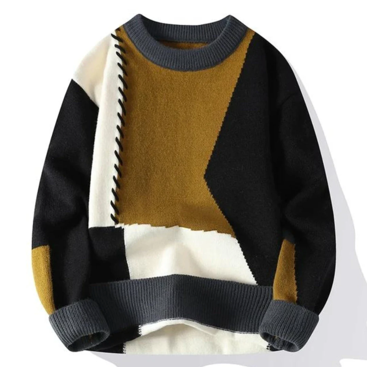 Brunetta | Colorful Patchwork Sweater