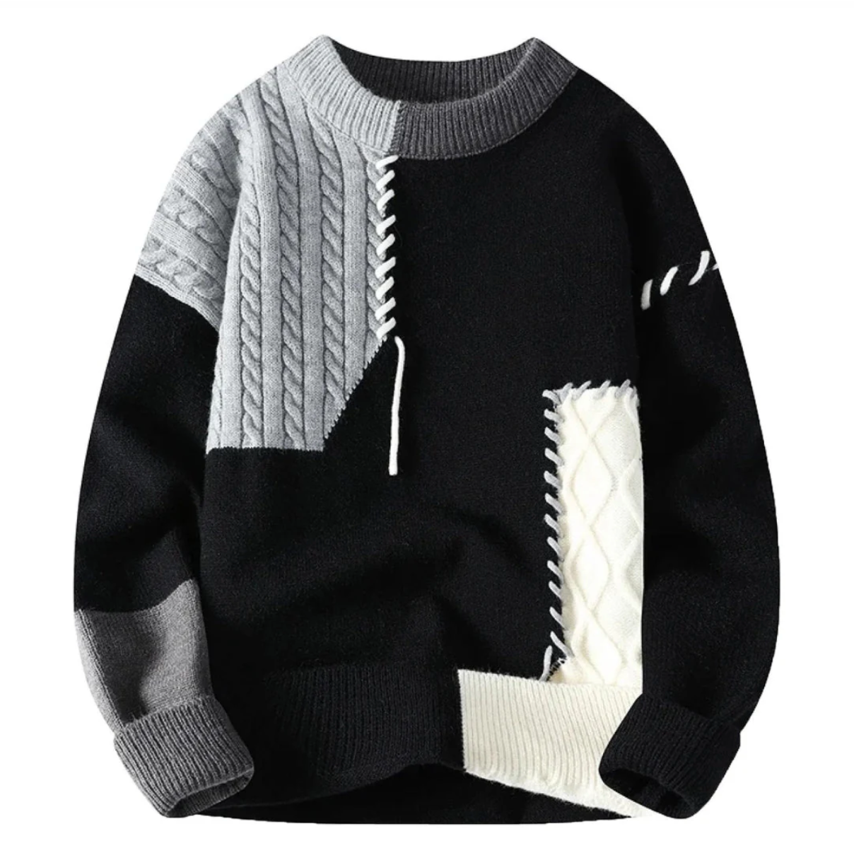 Brunetta | Colorful Patchwork Sweater