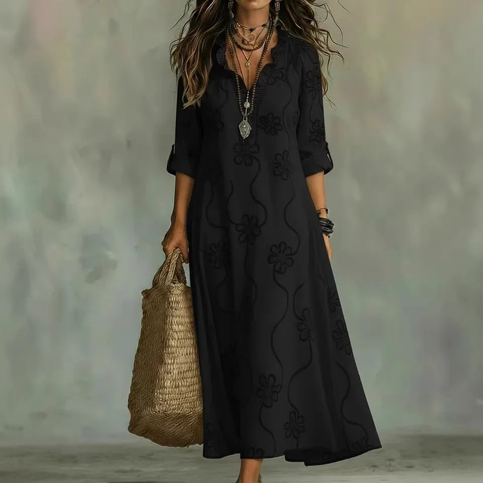 Sienna™ |  Bauchkaschierendes Sommerkleid mit Blumenmuster