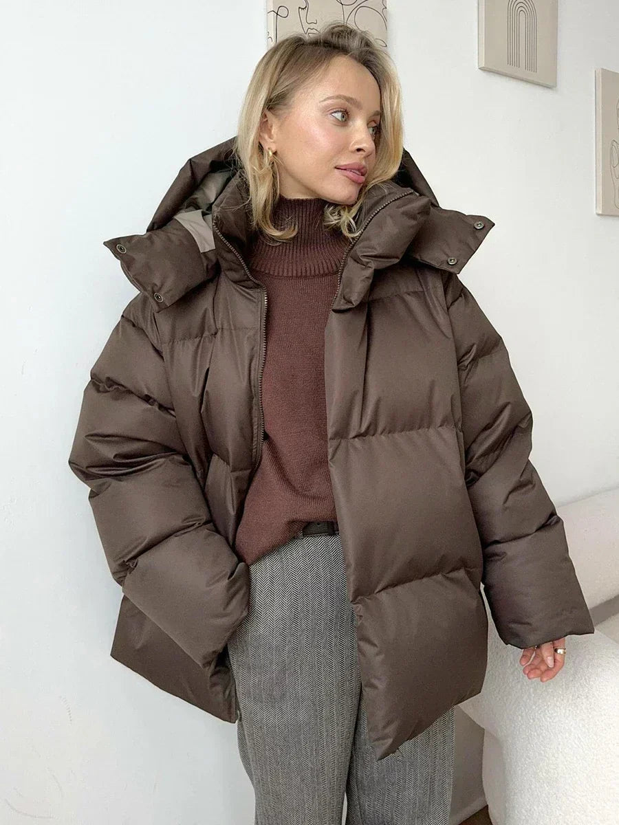 Monica | Thick Quilted Winter Jacket