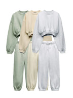 Merel | Zweiteiliges Crop-Top-Set