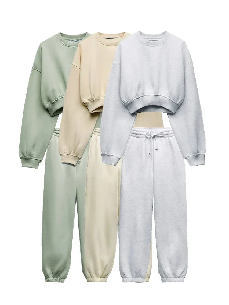 Merel | Zweiteiliges Crop-Top-Set