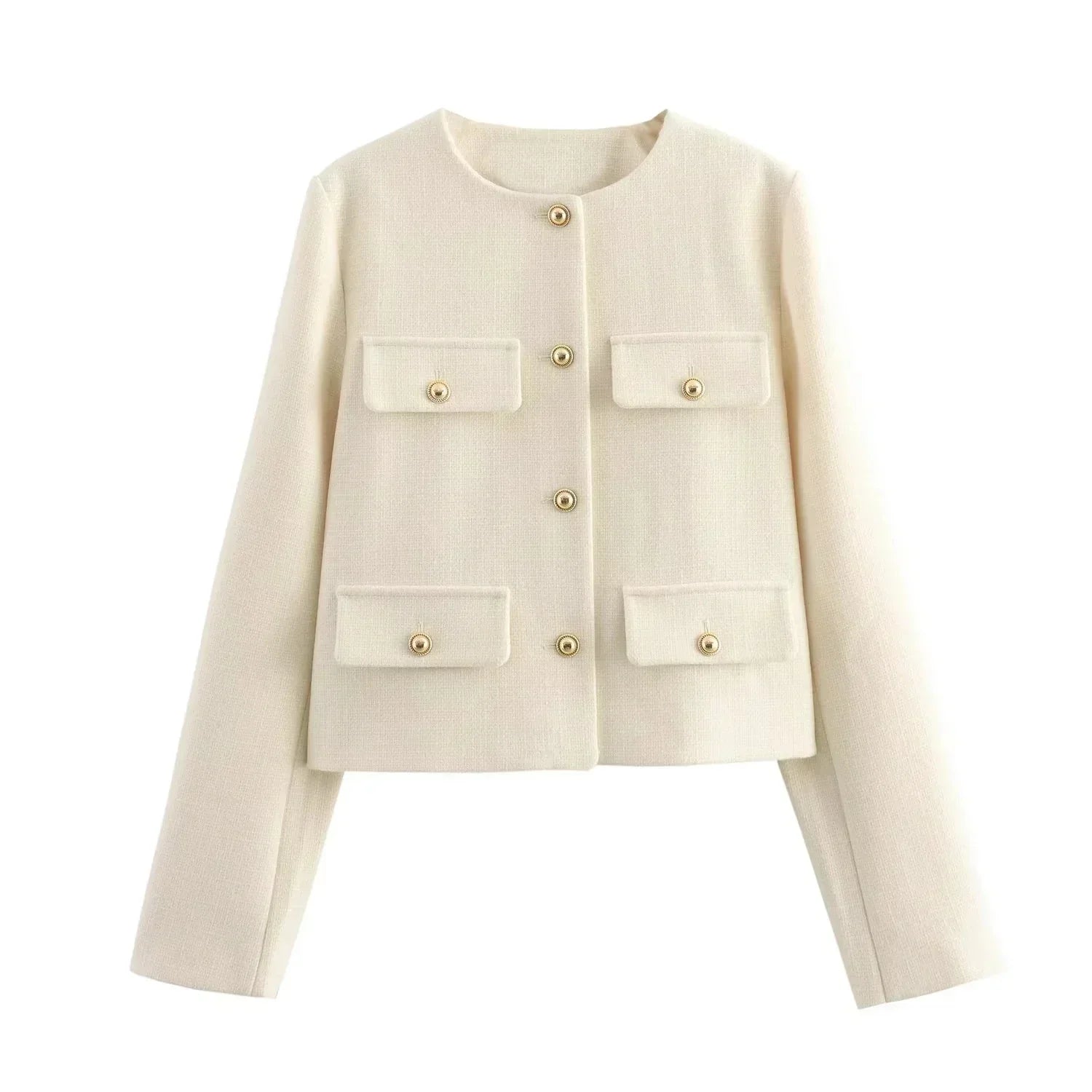 Sara | Elegante Jacke mit Goldknöpfen