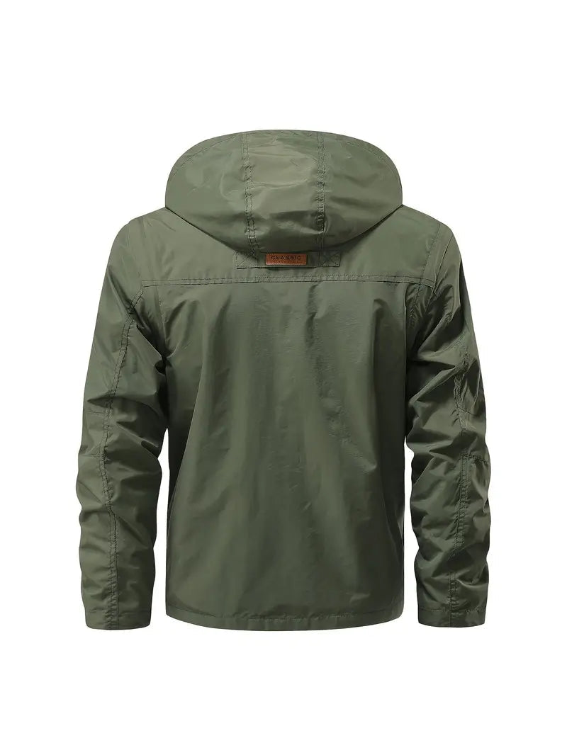 Evra | 2-in-1 Windjacke mit integrierten Handwärmern