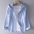 Edith | Luftige Bluse mit Kapuze