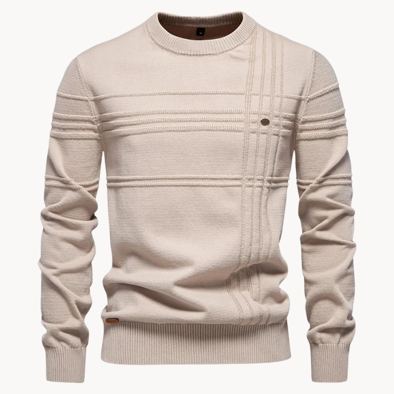 Raphael | Checkered Sweater