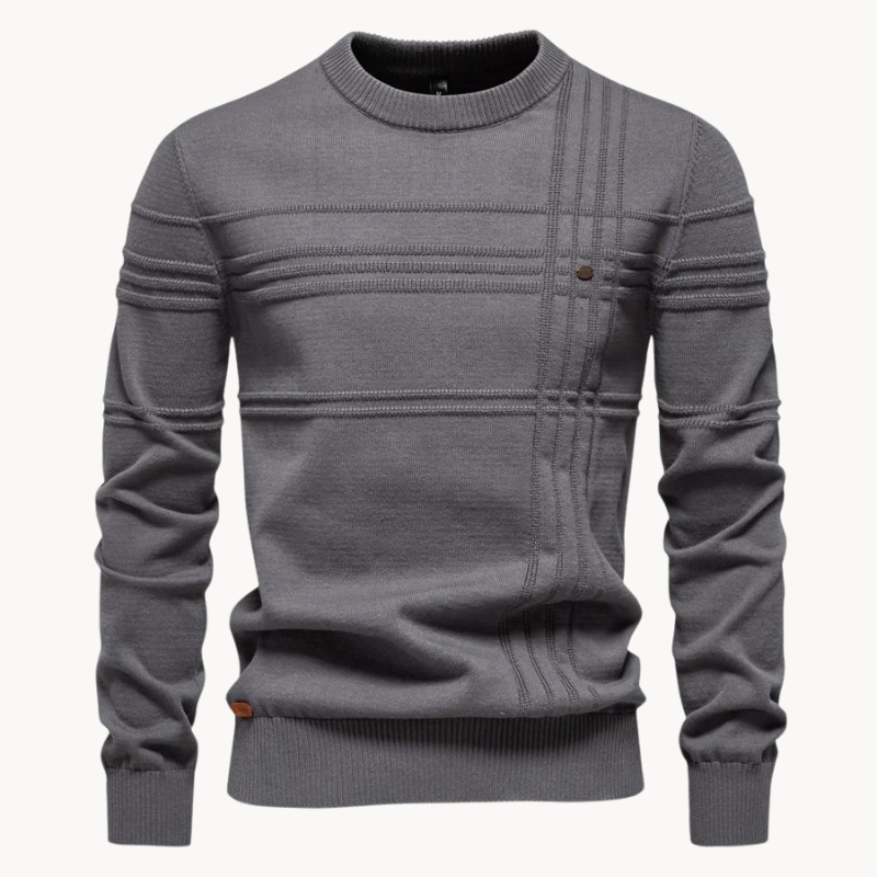 Raphael | Checkered Sweater