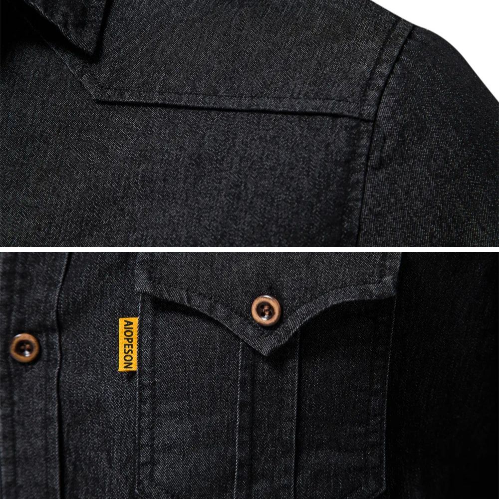 Xeric | Geknöpftes Jeanshemd
