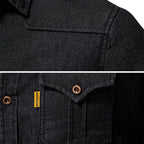 Xeric | Geknöpftes Jeanshemd