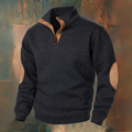 Martin | Henley-Pullover mit Stehkragen