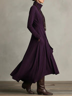 Gaille | Rollkragen Maxikleid
