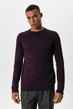 Hugo | Slim Fit Rundhals-Strickpullover