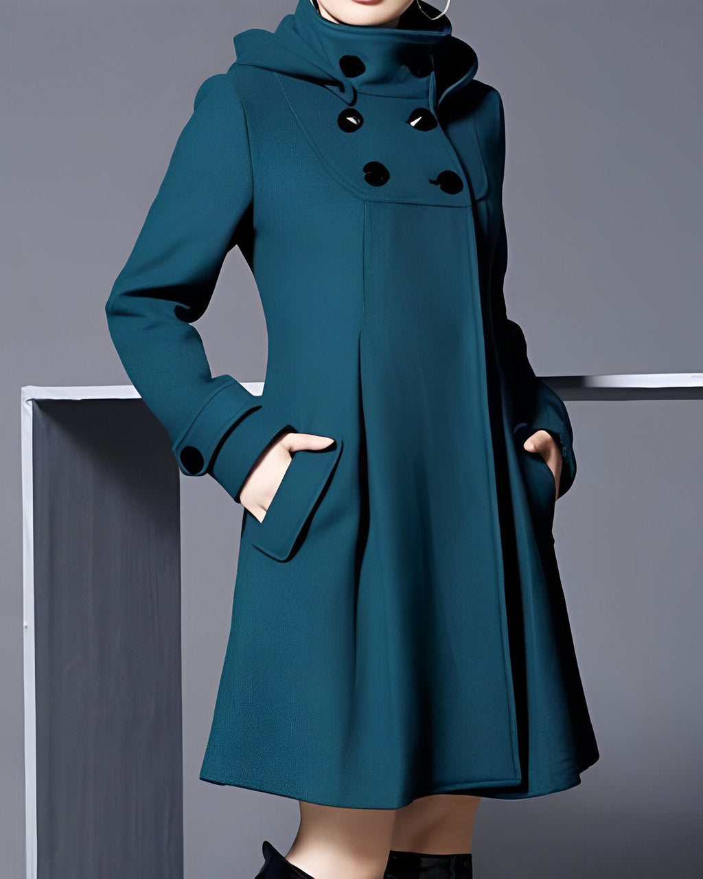 Alice | Kapuzen-Schal-Jacke