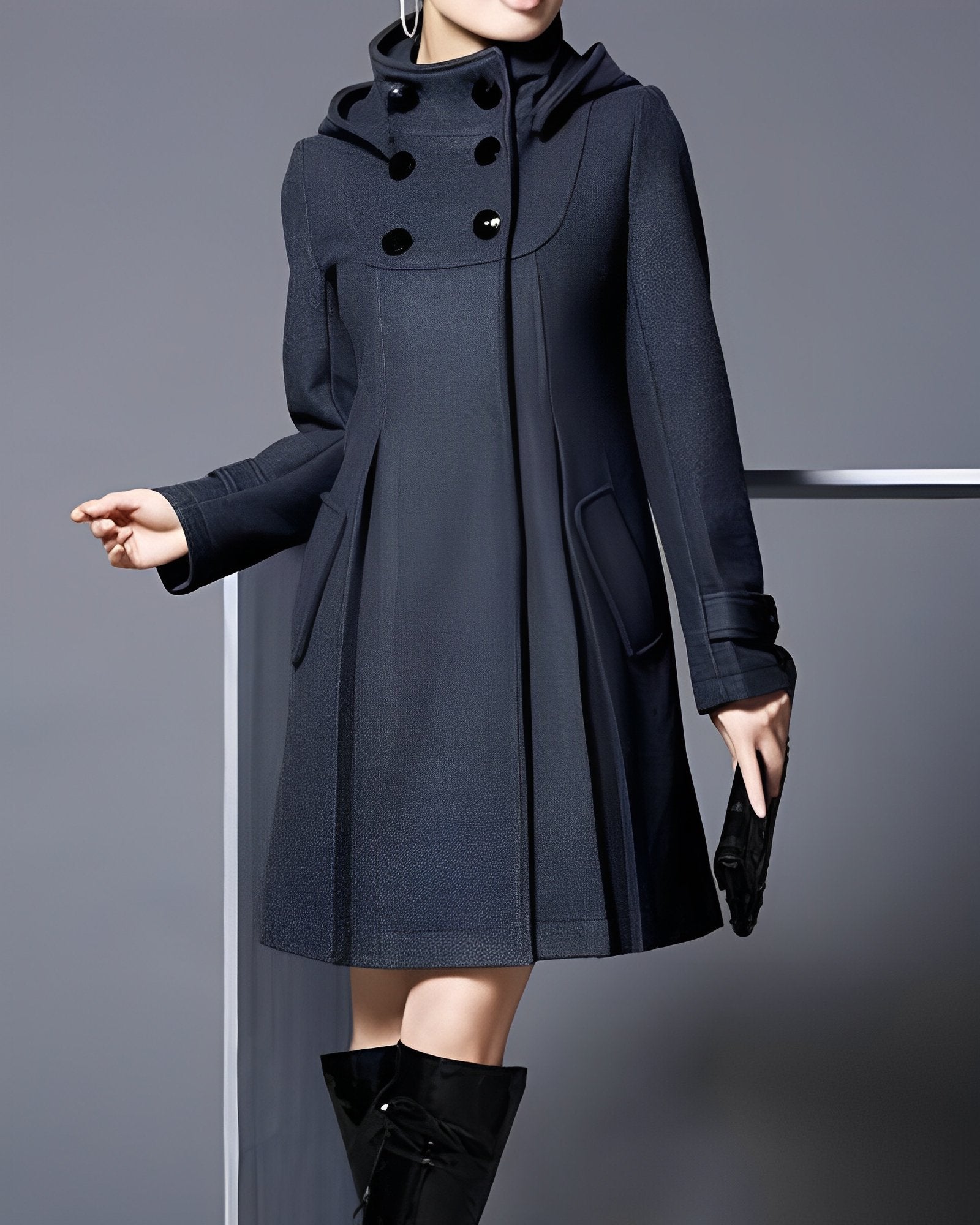 Alice | Kapuzen-Schal-Jacke
