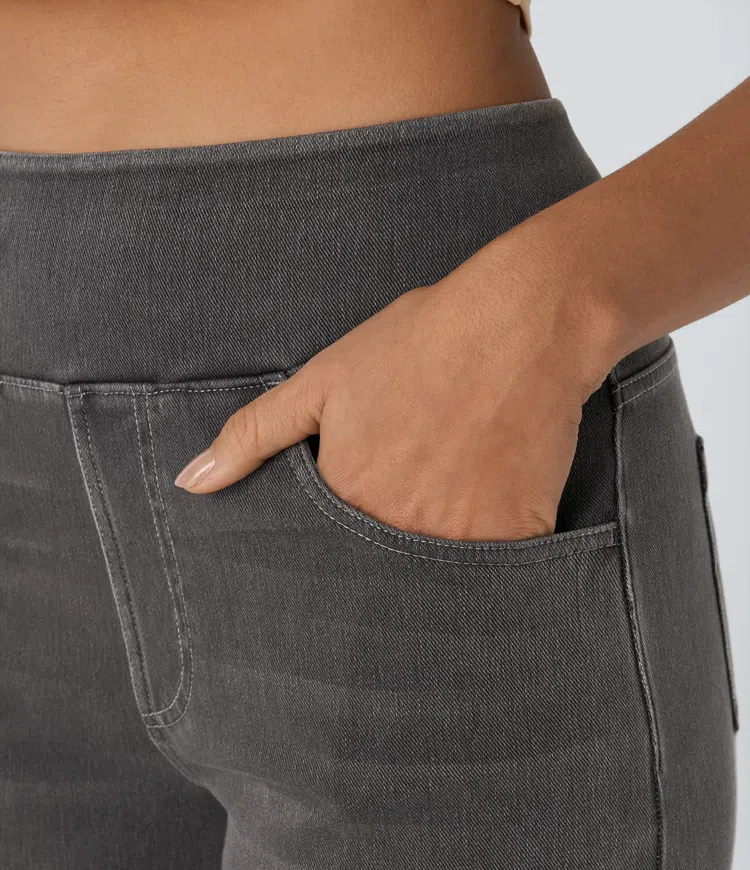 Lykke | Hohe Taille Stretchjeans