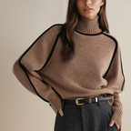 Valerie | Polka Dot Collar Sweater