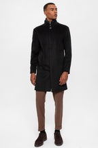 Stellan | Mantel mit Hohem Kragen für Elegante Looks