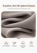 ⏳ Nur für kurze Zeit ⏰ Elegantes 3-teiliges Damen-Set mit langem Cardigan, Top & Hose 💞
