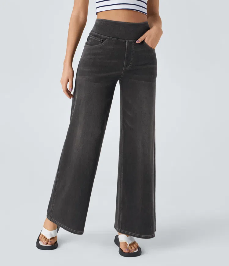Lykke | Hohe Taille Stretchjeans