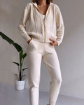 Antonia | Zweiteiliges Jacquard-Set