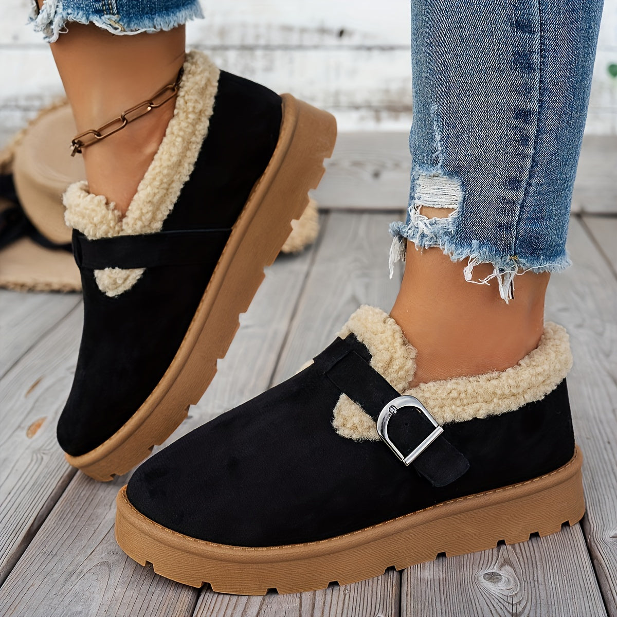 Misha | Orthopädische Schuhe mit Fleece-Futter
