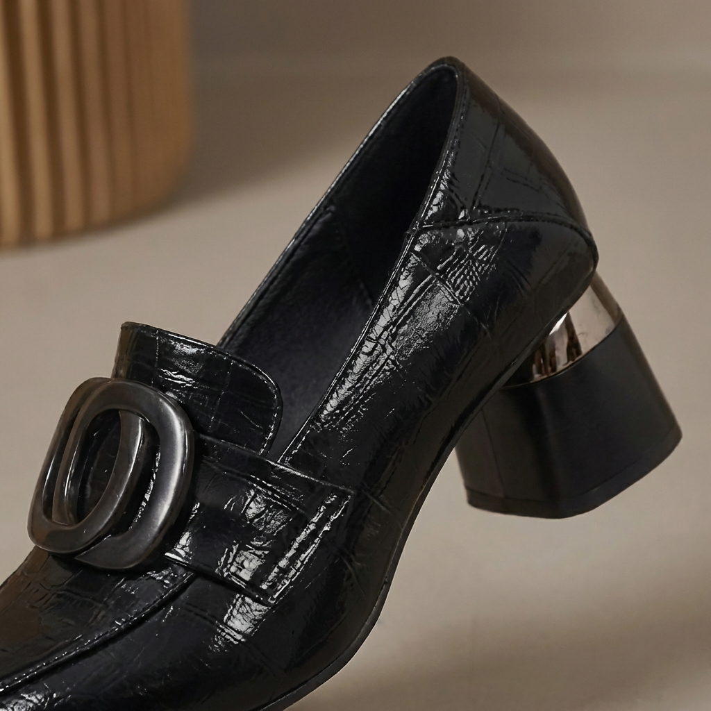 Valora Leder Loafer Absätze