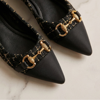 Verona Tweed Ballerinas