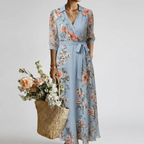 ELOWEN | FLORAL MAXI-KLEID