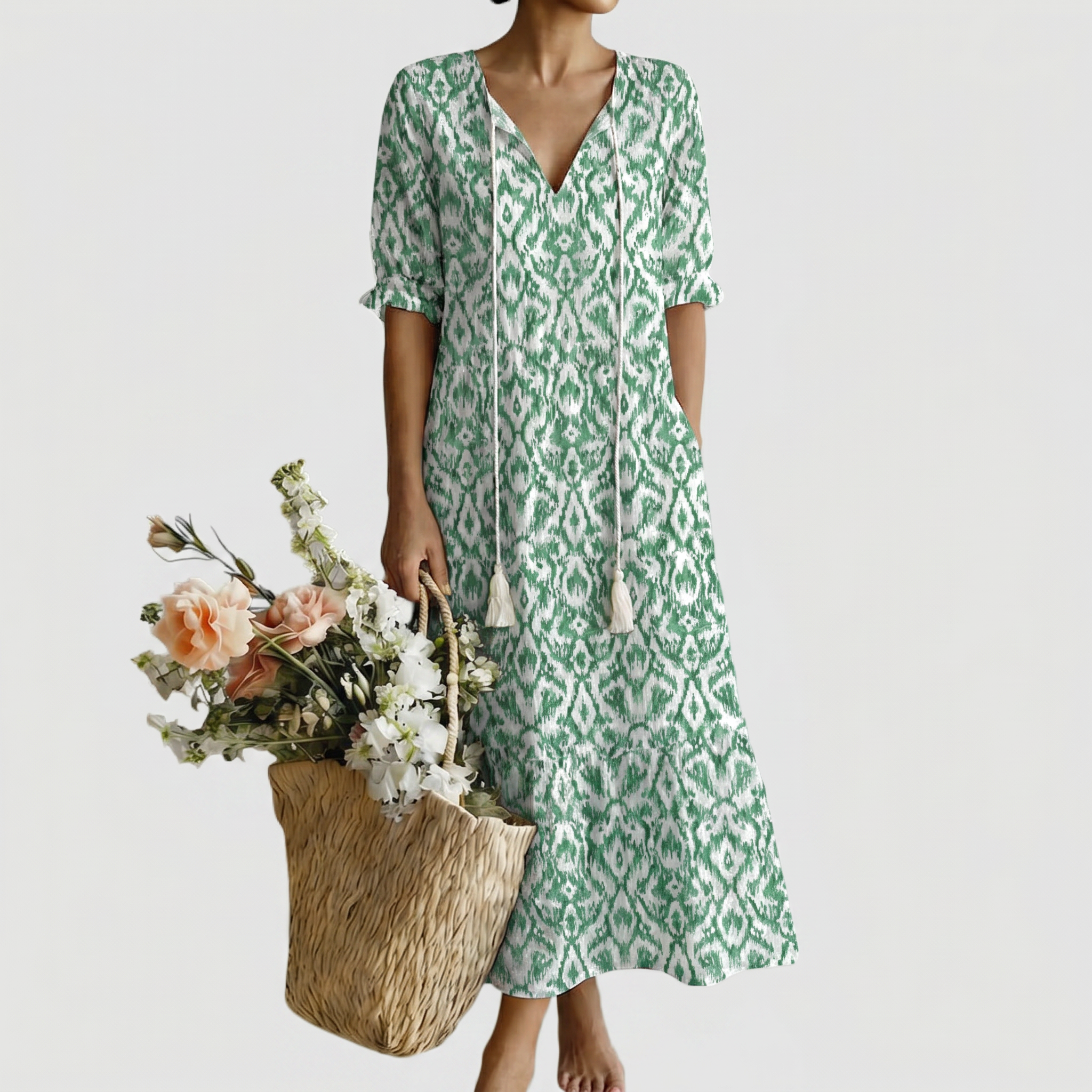 SAVANNAH | ELEGANTES MAXIKLEID