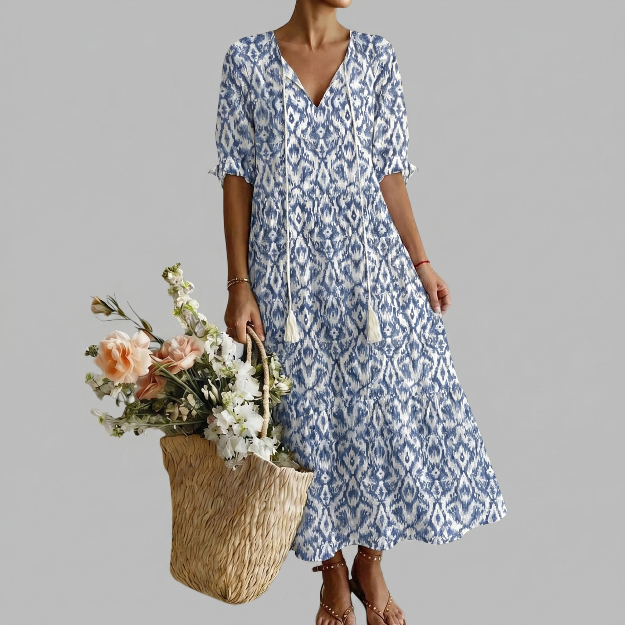 SAVANNAH | ELEGANTES MAXIKLEID