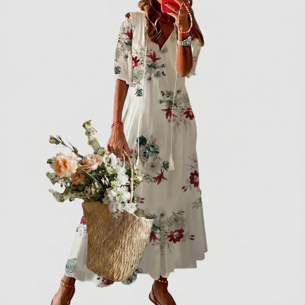 SAVANNAH | ELEGANTES MAXIKLEID