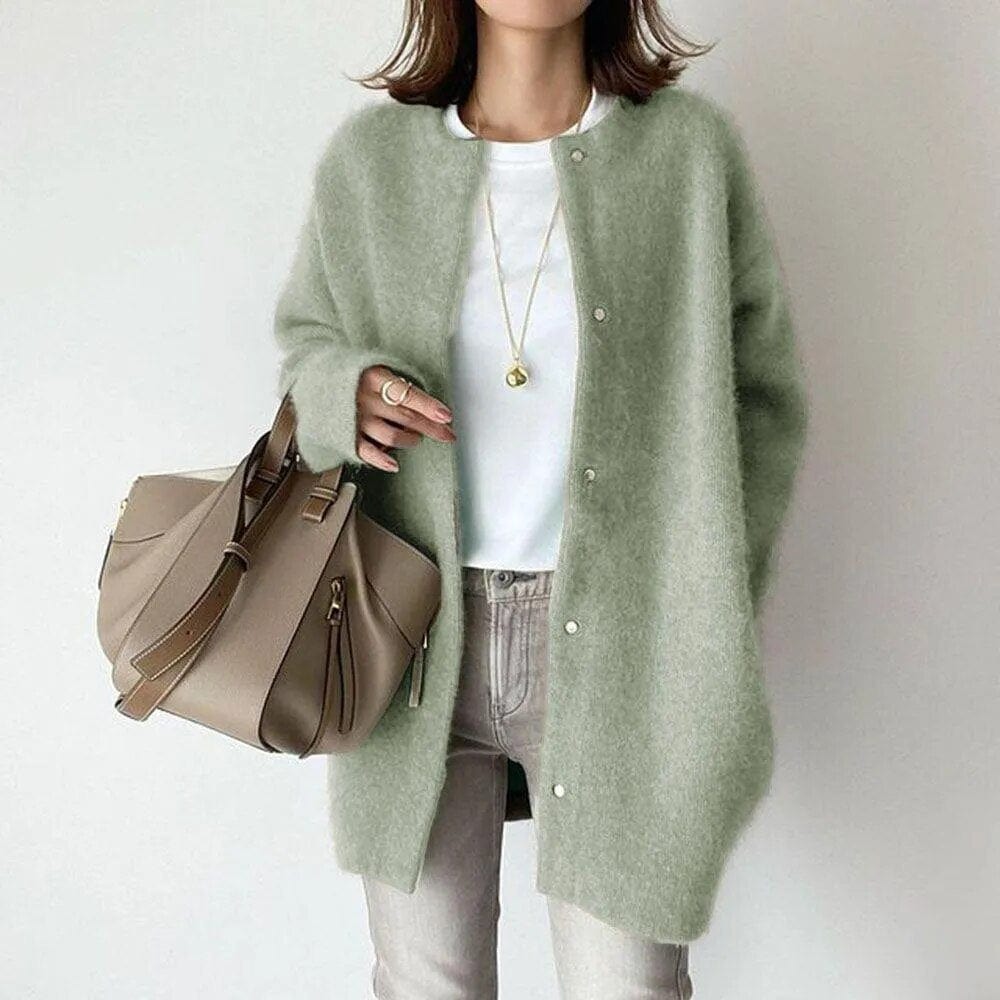 Leonie | Strickjacke mit Knopfdetails
