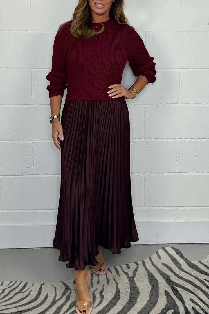 Elvira | Stilvolles 2-in-1 Kleid und Jacke
