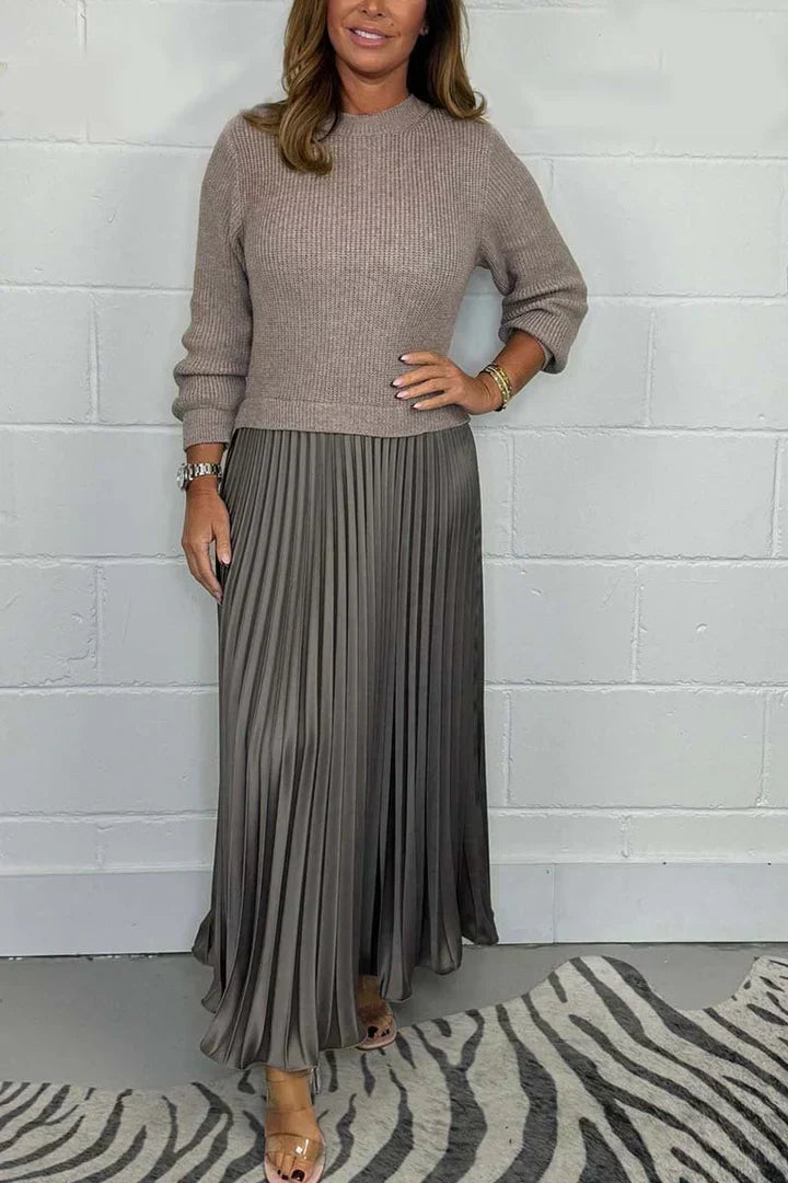Elvira | Stilvolles 2-in-1 Kleid und Jacke