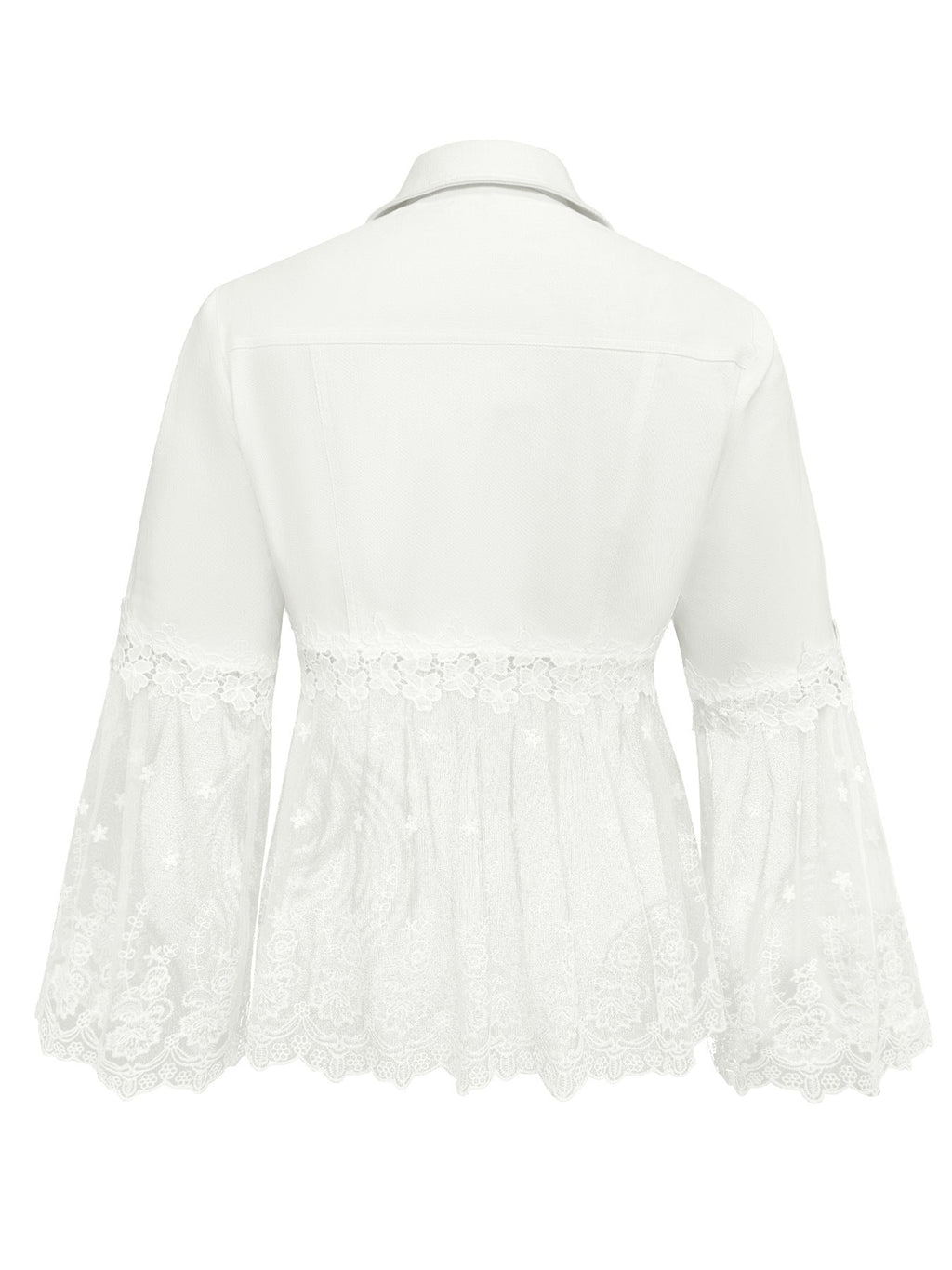 Elise | Jacke mit Spitzen-Einsatz